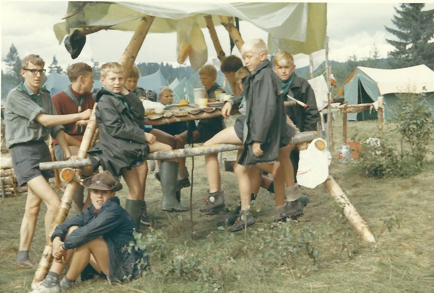 District camp, Nord-Odal, 1966